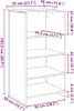 Möbel Empfangstheke Weiß 55x50x103,5 cm Holzwerkstoff - Produktbild-Vorschau 11