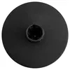 A top-down view of a black umbrella base. Produktbild-Vorschau