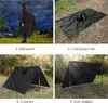 3-in-1 Wasserdichter Regencape, leichter Regenmantel mit Produktbild-Vorschau 5
