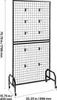 VEVOR 61 x170,7 cm Gitterwandpaneele Turm, 2 Packs Produktbild-Vorschau 7