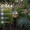 Sada 4 solárnych záhradných svietidiel LUMILED, LED guľa, Náhľad obrázku produktu 8