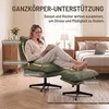 HOMCOM Relaxsessel mit Höhenverstellbarem Hocker, Produktbild-Vorschau 9