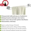 WENKO Handtuch Halter ohne bohren Stange Wand Bade Tücher Produktbild-Vorschau 3