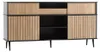 Commode élégante en chêne avec 4 portes coulissantes et 1 Voir les images du produit 17