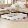 okwish Kinderzimmerbett (90x200 cm + 140x70 cm, Naturfarbe) Produktbild-Vorschau 5