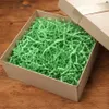 Grüne Papierfüllmaterial 100 g – Dekofüllung für Geschenkkörbe, Boxen & Pakete Produktbild-Vorschau