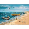Castorland Puzzle - Art Collection Morgen am Meer 500 Teile Produktbild-Vorschau 1
