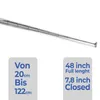 120cm Teleskop Antenne Ersatz F Stecker DAB UKW Radio FM AM Produktbild-Vorschau 3