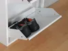 Pisa szafka na buty z 9 klapami/drzwiczkami w metalicznej Podgląd zdjęcia produktu 5