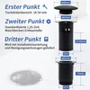 Homelody Wasserhahn Bad Schwarz,Waschtischarmatur Produktbild-Vorschau 15