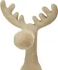 Kantenhocker Elch Braun 31cm Weihnachtsdeko 3er Set, 3 Produktbild-Vorschau 5
