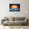 Bilder auf glas - Meer Welle Boot - 70x50cm - Glasbilder - Produktbild-Vorschau 7