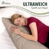 NatureMark 2er Set Jersey Kissenbezüge – 100% Baumwolle – Produktbild-Vorschau 4