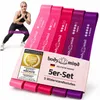 Sada 5 fitness pásů; barva: růžová Náhled obrázku produktu 1