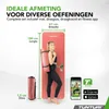 Tunturi NBR Yogamat met Draagtas - Fitnessmat Extra dik & Productafbeelding-voorbeeld 2