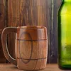 Boccale da birra in legno naturale, retrò, grande capacità, Anteprima dell’immagine prodotto 9