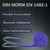 Hebeschlinge 2 Meter bis 1000 kg, DIN EN 1492-1 , Hebeband Produktbild-Vorschau 3