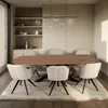 Zita Home Table de salle à manger danoise ovale - 200 cm - Voir les images du produit 1