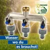 tecuro 3-Wege Verteilerstück 3/4 Zoll (DN 15) mit Produktbild-Vorschau 5