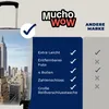 MuchoWow® Koffer Handgepäck Trolley Rollkoffer Kleine Produktbild-Vorschau 6