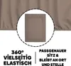 Prześcieradło EVE Textile - jasnobrązowe Podgląd zdjęcia produktu 5