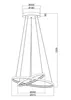 GLOBO 67192-42B, LED, 3000 K, 4620 lm, IP20 Náhled obrázku produktu 3