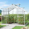 Gewächshaus Orchidee 3 Alu-Rahmen 256x192 cm Polycarbonat Produktbild-Vorschau 2