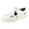 A white safety sandal is shown against a white background. Produktbild-Vorschau