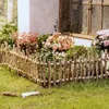 Beeteinfassung Birkenholz 2m – Gartenzaun zum Stecken Produktbild-Vorschau 2