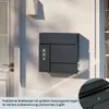 WOLTU Briefkasten Postkasten mit Zeitungsfach Klappdeckel, Produktbild-Vorschau 5