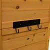 Relaxdays Gartenschrank, Holz, wetterfestes Dach, 3 Produktbild-Vorschau 8