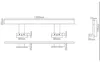 kalb | 120cm Spiegelleuchte Spectraline LED IP44 Badleuchte Produktbild-Vorschau 7