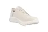 A single beige Skechers sneaker is shown from a side-angle on a white background. Voir les images du produit