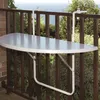 ALCO Suspension pour balcon. 100x50 blanc Plaque plastique Voir les images du produit 3