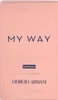A pink box for Giorgio Armani My Way Intense Eau de Parfum. Podgląd zdjęcia produktu