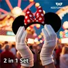 2 en 1 - Minnie Mini Mouse Costume Oreilles Set avec des Voir les images du produit 4