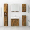 vidaXL Bad-Spiegelschrank Räuchereiche 64x20x67 cm Produktbild-Vorschau 3
