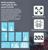 202-teiliges Fensterbilder Set Weihnachten – selbstklebende Produktbild-Vorschau 2