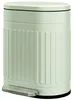 HOMCOM Mülleimer 20L Treteimer Abfalleimer mit Deckel Produktbild-Vorschau 1