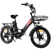 E-Bike Klappbar 20 Zoll Fatbike – 36V20.8Ah Doppelakku, Produktbild-Vorschau 5