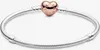 Bransoletka Pandora z zapięciem pavé heart 586292CZ-17 Podgląd zdjęcia produktu 2