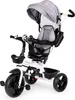 Drehbares Dreirad 360° Grau mit Verdeck Produktbild-Vorschau 2