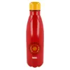 A red and yellow water bottle with an Iron Man design. Podgląd zdjęcia produktu