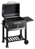 BBQ Holzkohle Grillwagen mit Deckel, Ablage und Produktbild-Vorschau 1