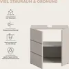 Waschbeckenunterschrank Vira Xonox - Cashmere Melamin - Produktbild-Vorschau 8