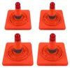 4 cônes de signalisation pliables, orange, réfléchissants, Voir les images du produit 3