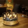 Philippi Burn Tischkamin Stahl, verchromt, Glas, Anteprima dell’immagine prodotto 3
