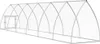 vidaXL Gabbia per polli argento 600x105x120 cm Acciaio Anteprima dell’immagine prodotto 5