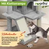 zooprinz Kratzbaum XXL Kitty | 135 cm | mit Plüschmaus | Produktbild-Vorschau 5