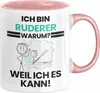 Ruderer Geschenk Tasse Lustiger Spruch Ich Bin Ruderer Produktbild-Vorschau 1
